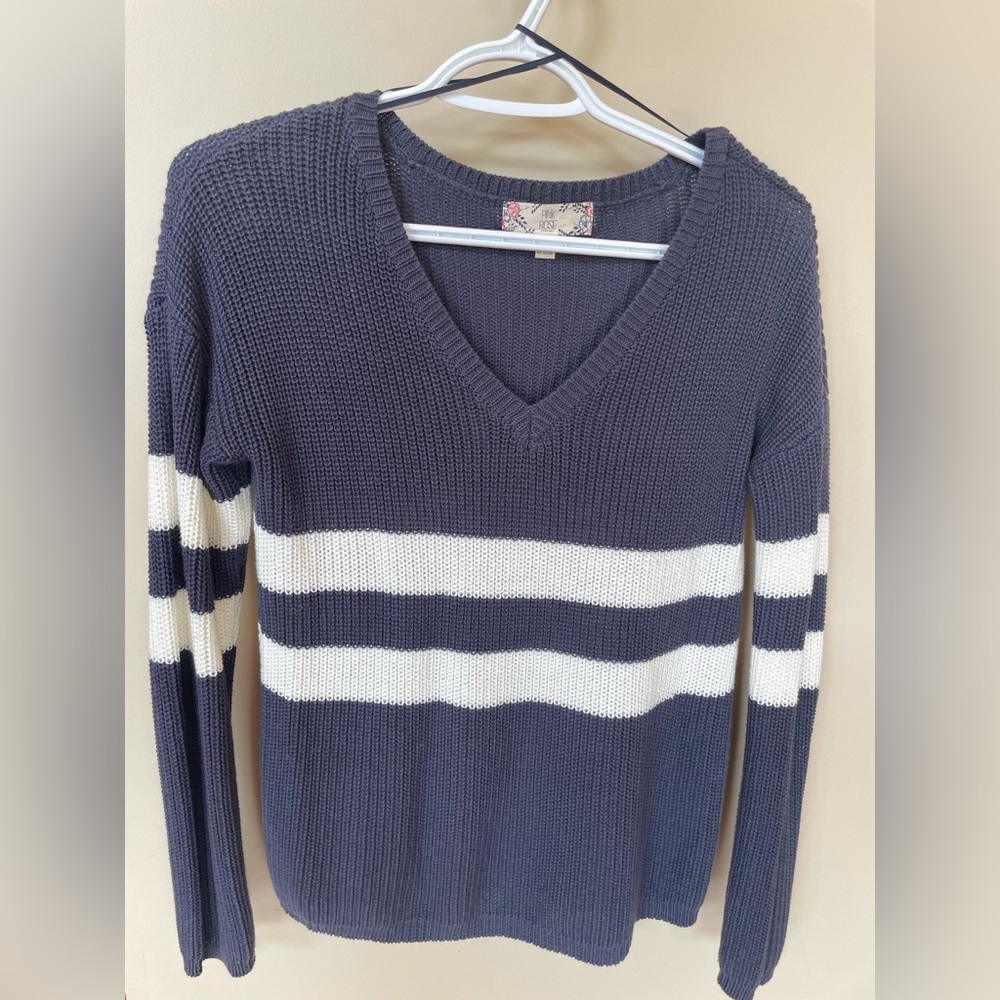 Pink Rose cropped sweater
